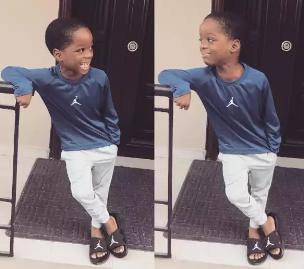 Wizkid’s Son Boluwatife Has Shown That Hes Undoubtedly Stylish In This New Photos